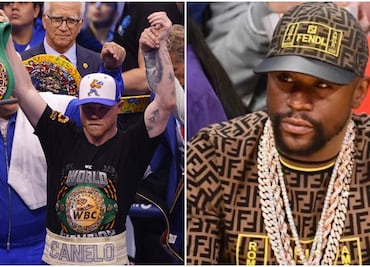 Floyd Mayweather señaló al boxeador que metería en serios problemas a Canelo Álvarez